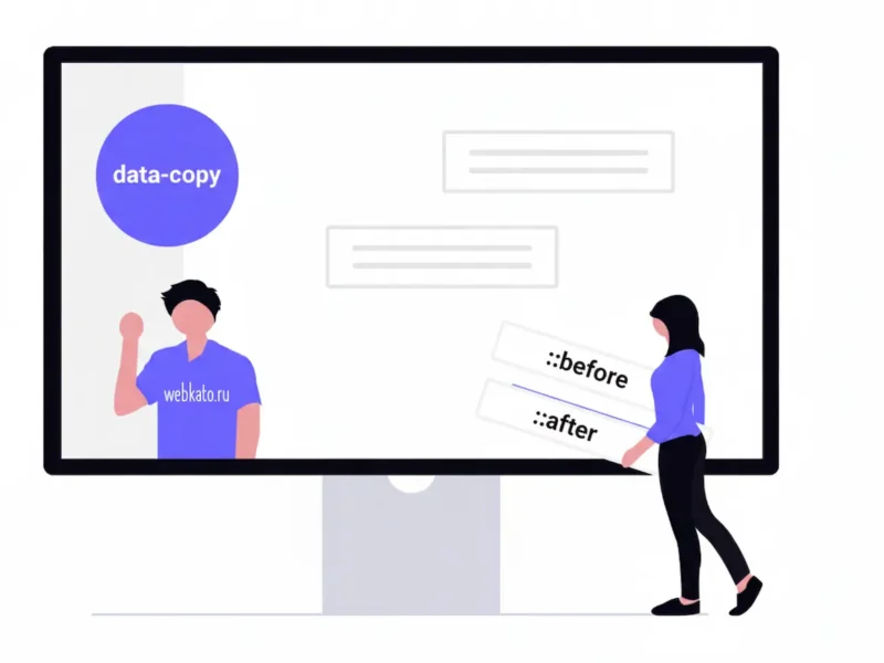 CSS-псевдоэлементы, data-атрибуты и призрачный текст